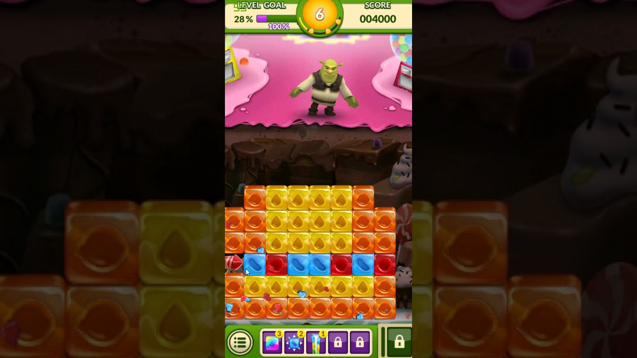 Shrek Sugar Fever level 87 no boosters 😈