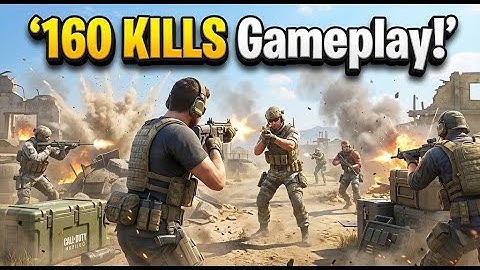 CODM Squad VS Squad – Back to Back 4 Wins - 160 Kills Insane Gameplay 🔥