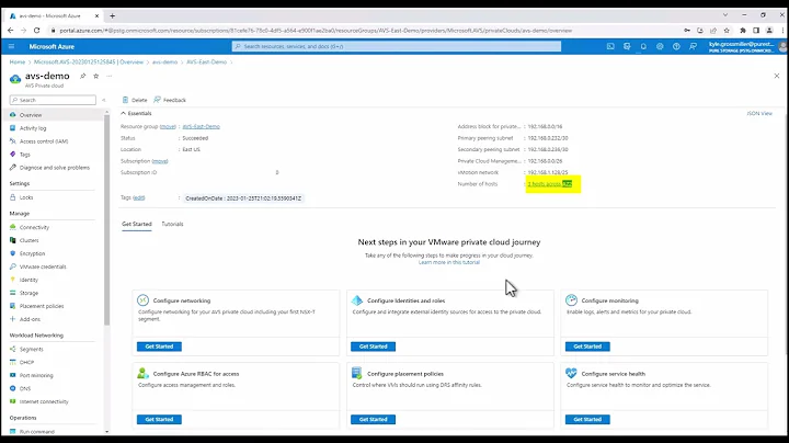 Deploying Pure Cloud Block Store on Azure to use with Azure VMware Solution