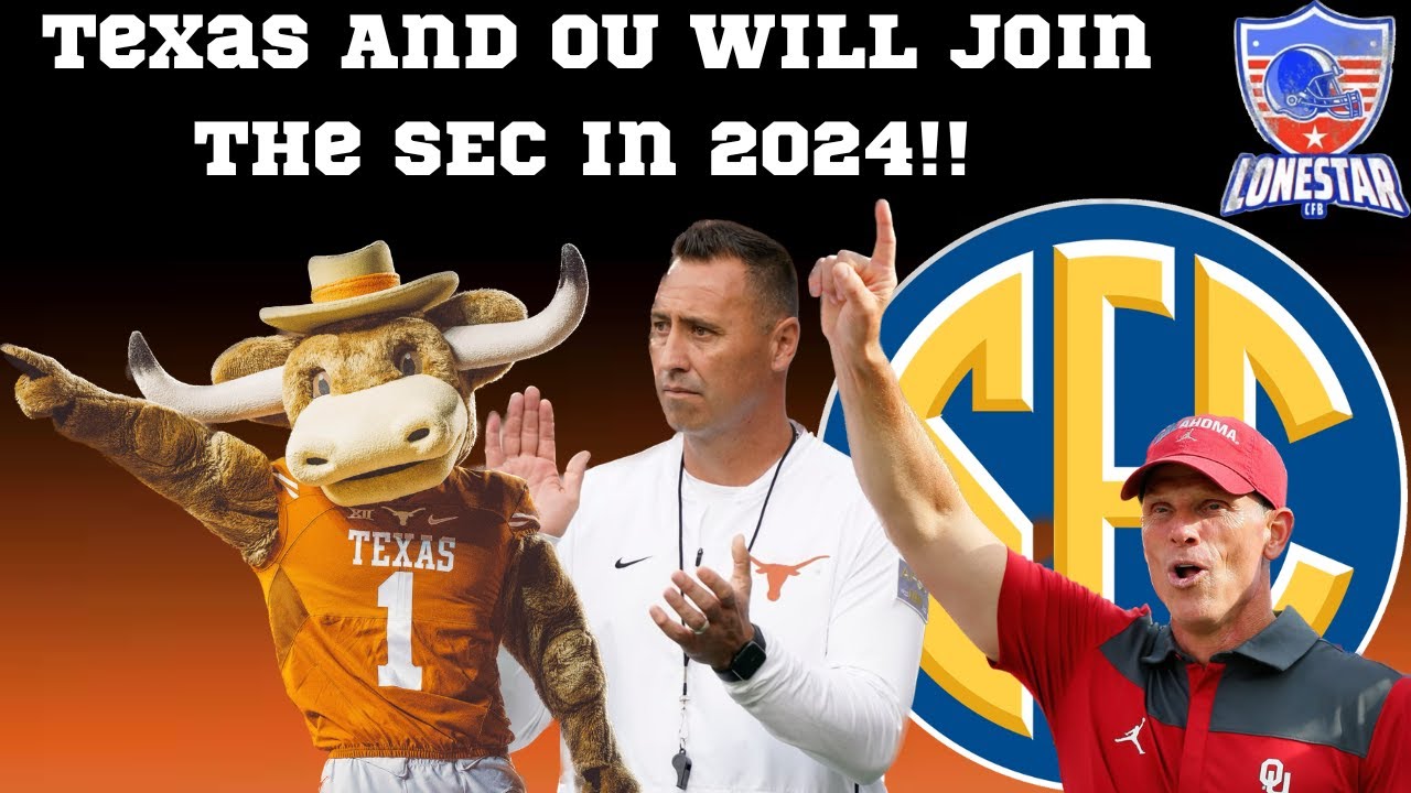 BREAKING NEWS Texas Longhorns And Oklahoma Sooners Officially Set To