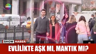 Evlilikte aşk mı, mantık mı? Resimi