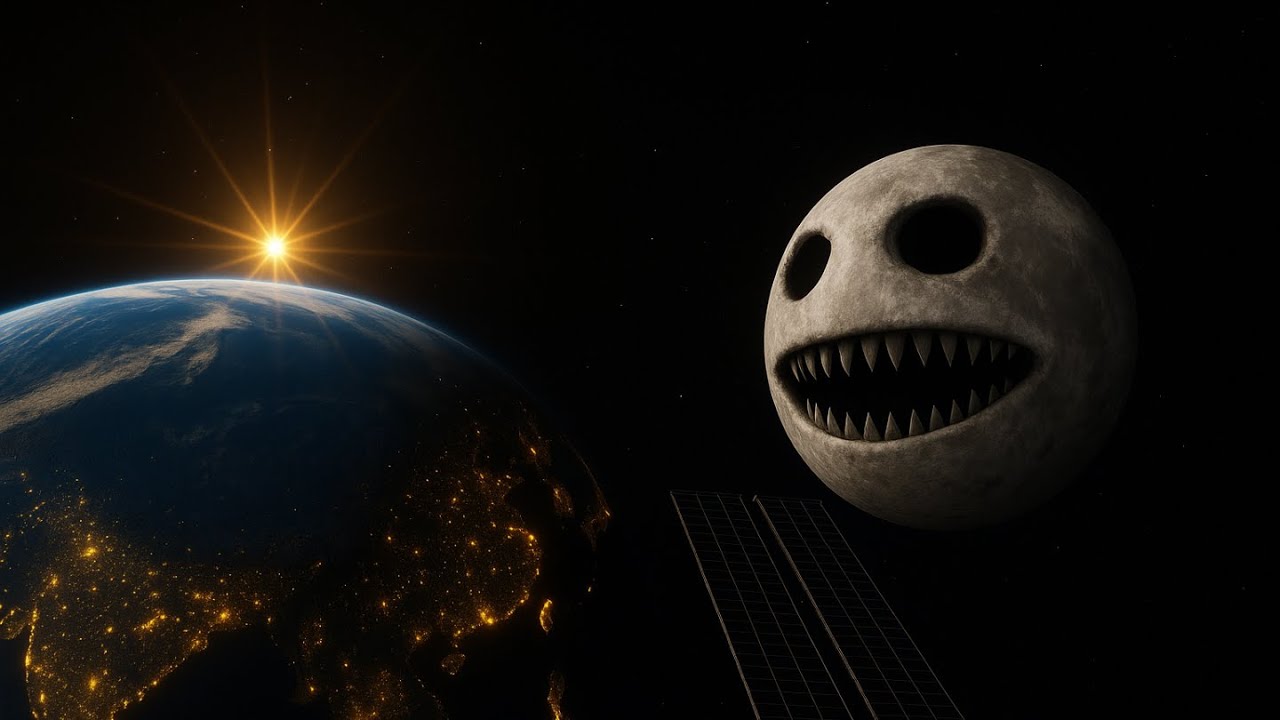 The Moon Hits the Earth | Cinematic Simulation - YouTube