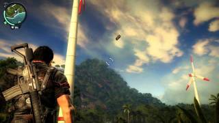 Just Cause 2 - Windmill car