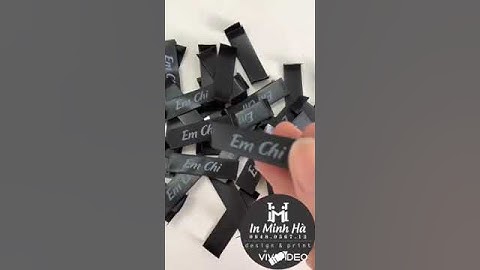 MÁC VẢI DỆT GẮN VÁY CƯỚI, TEM DỆT THÊU, In tem mác quần áo giá rẻ tại Hà Nội- Công ty In Minh Hà