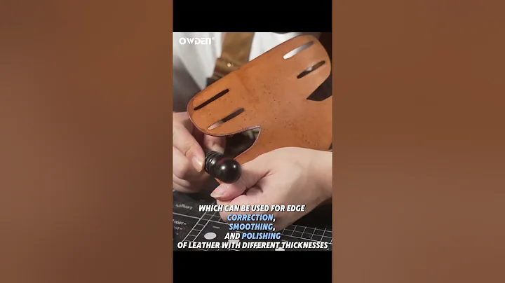 Leather Handmade Beginner Essential Tool  - Leather Edge Slicker