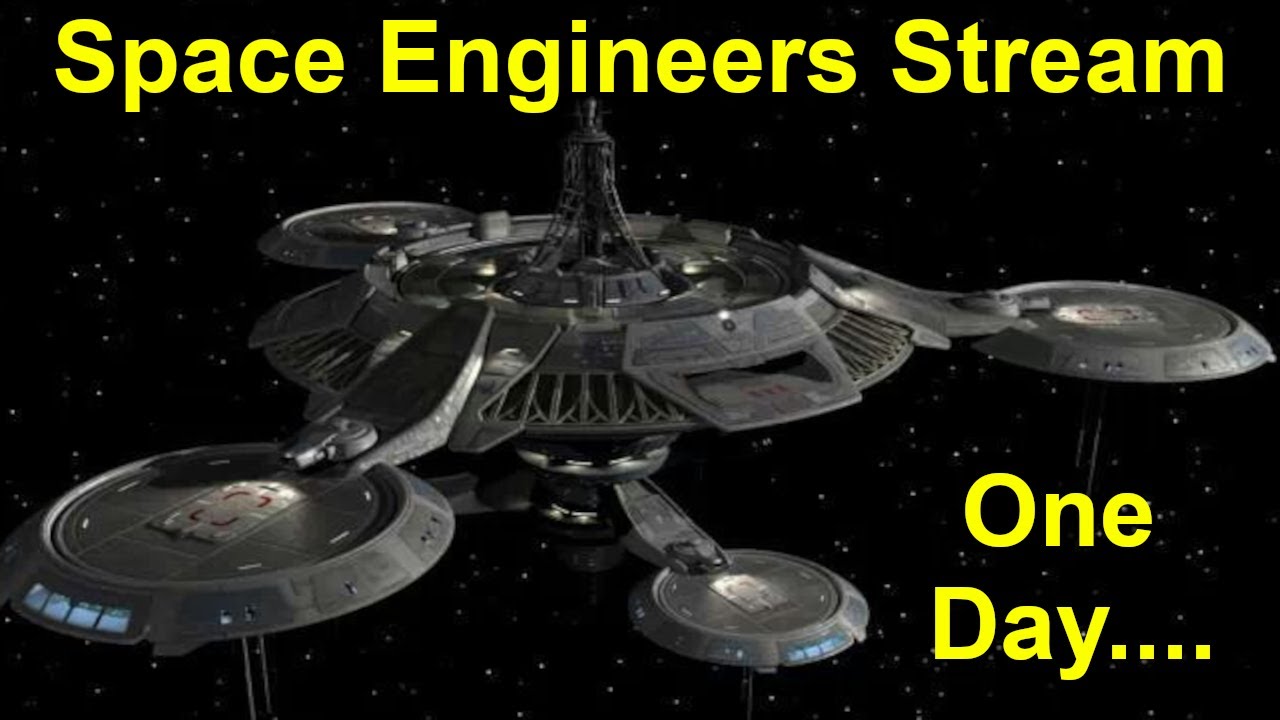 Construction has begun! | Space Engineers modded Stream #4 - YouTube