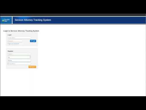 SATS Registration/Login Training Video