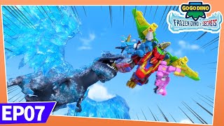 ❄️GOGODINO: Frozen Dino's Secrets❄️ 07 Ultimate Zetadino vs Frozen Dino | Dinosaur for Kids |Cartoon