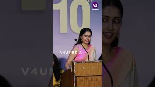 Tanya Ravichandran Cute Speech 😍😍 | Rasavathi Pre Release Event | Arjun Das | Reshma #Shorts