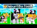 GEBURT bis TOD als HAUSTIERE! 🌸 Minecraft FILM