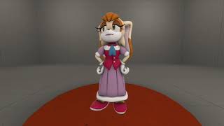Vanilla The Rabbit Tapping Her Foot Sfm