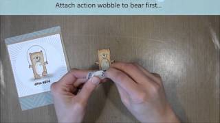Unity Stamp Quick Tip - Action Wobble Card
