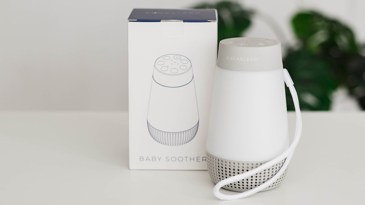 Yogasleep Baby Soother White Noise Machine Unboxing & Sounds