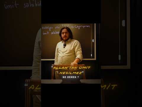 Allah'tan ümidini kesemezsin | Fikret Çetin