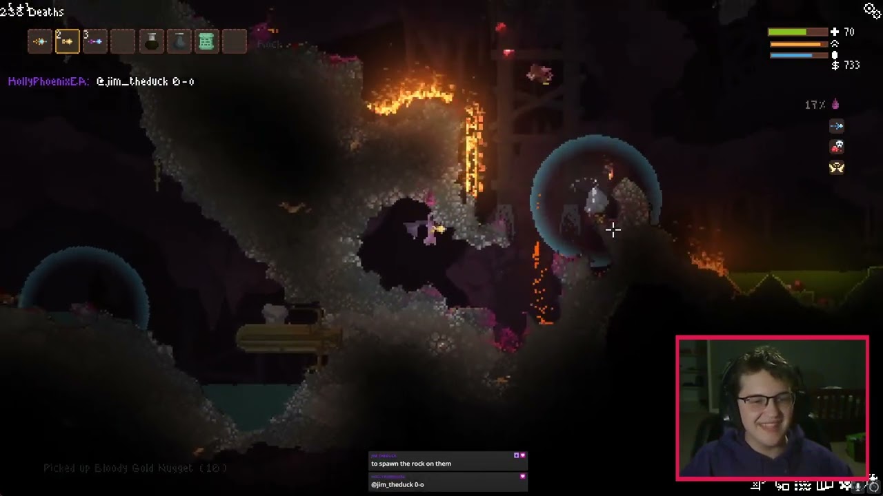 63VDub Creates Rock-ets [Noita]