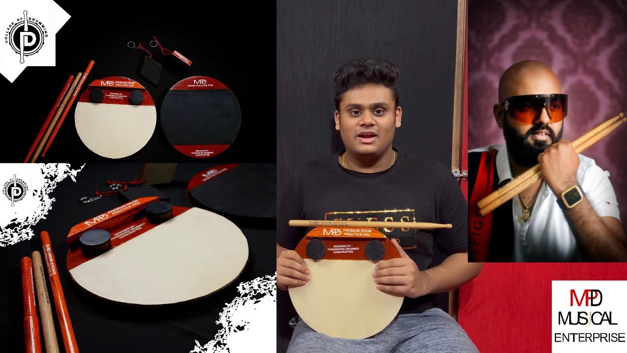 OUR STUDENT REJOY EXPLAINS ABOUT MPD MUSICAL ENTERPRISE PRODUCTS MPD DRUM PRACTICE PADS AND