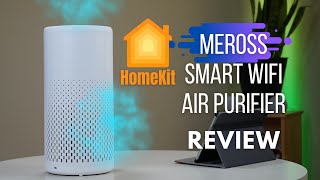 Meross WiFi Air Purifier for HomeKit: Unboxing & Review with Air Quality Test screenshot 5