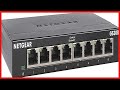 NETGEAR 8 Port Gigabit Ethernet Unmanaged Switch GS308   Home Network Hub, Office Ethernet