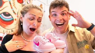 Overrasker Jas Og Mika Med Baby Sneakers