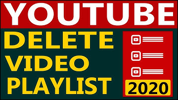 Delete Playlist in Youtube Channel   Remove Video Playlist in Youtube Studio 2020