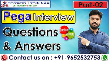 #Pega Interview | Pega Interview Question and Answers Part 2 | Pega Tutorial for Beginners
