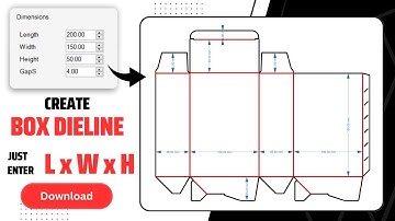Carton Maker 4 - Packaging Dieline Generator #shorts