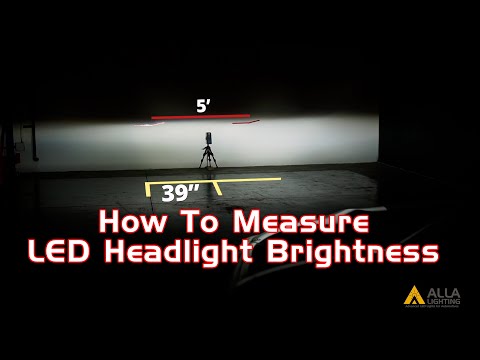 Video: Hvordan måles lysstyrken i LED -lys?