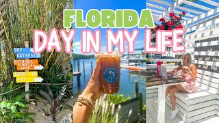 Day in my Life in Florida: Cafe Work Day, New Amazon Set, Cooking Meals