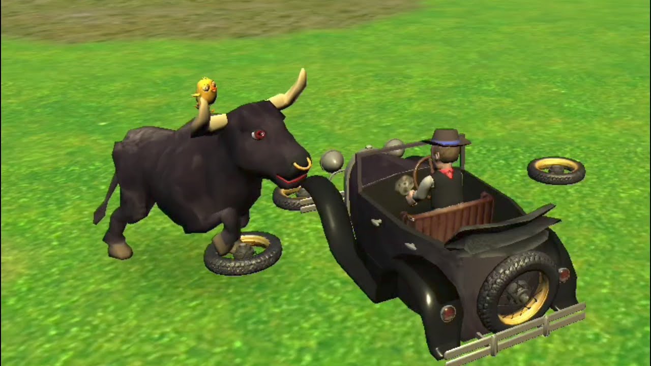 Juego toro tractor 