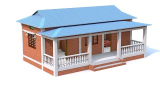 Simple tin set home design | Small tin set home design | small home design 2 bedroom