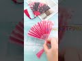 DIY Simple Japanese Fan Paper Origami Art Craft