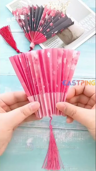 DIY Simple Japanese Fan Paper Origami Art & Craft