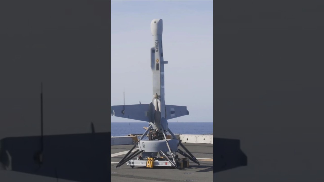 V-BAT Flight Operations Aboard USS Portland in the Pacific