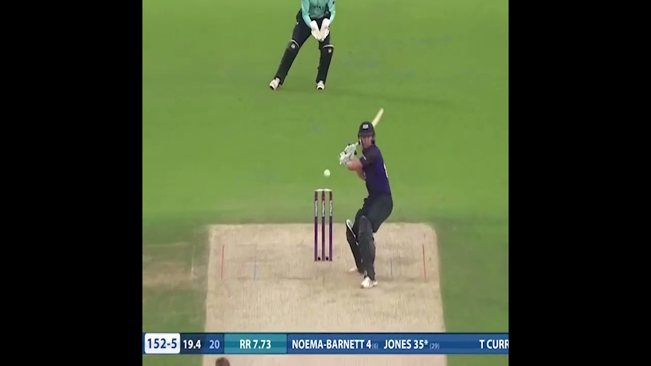 Tom Curran Most Amazing Slow Ball Bouncer - Very Clever Bowling