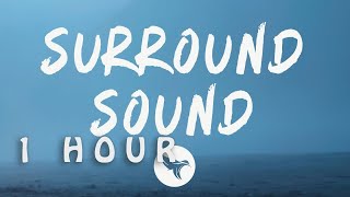 JID - Surround Sound (Lyrics) Feat 21 Savage \& Baby Tate| 1 HOUR