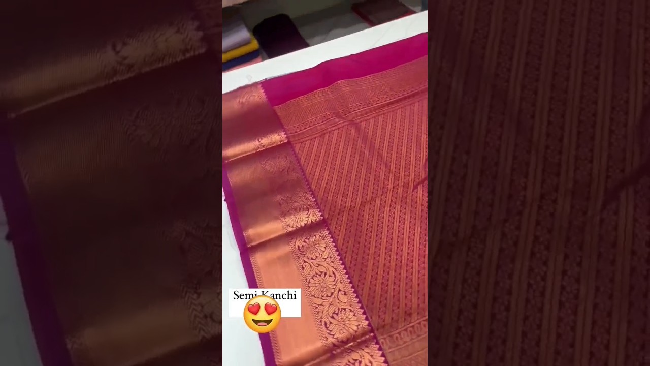 Semi Kanchi Silk Sarees 