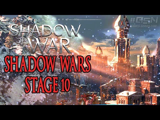 Shadow of War - ACT IV: Shadow Wars - Stage 10 & Ending (Nemesis Difficulty  Walkthrough) 