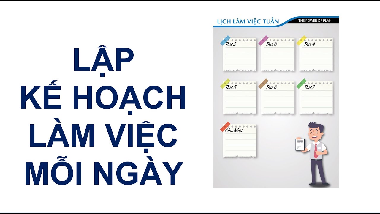 Lập kế hoạch làm việc