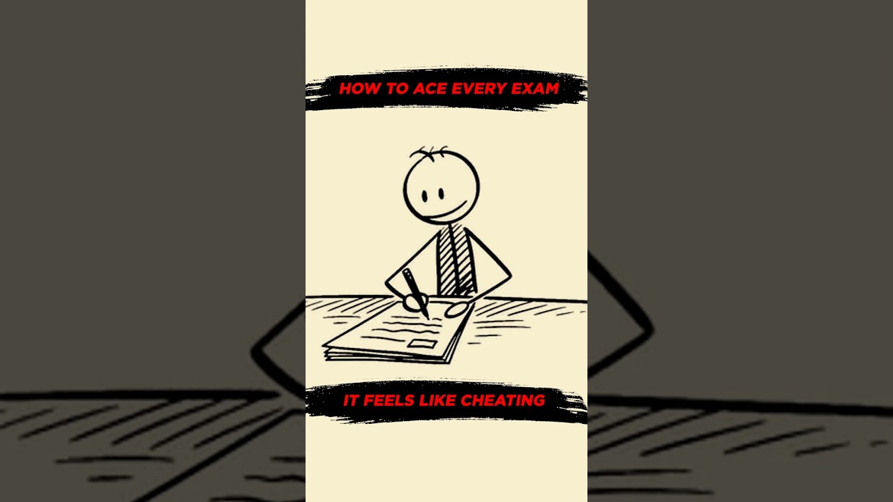 How to ACE every EXAM it feels like CHEATING (backed by science)