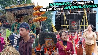 KARNAVAL SEPASARAN BERSIH DESA ARJOWILANGUN KALIPARE 2024