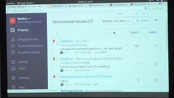 Sentry as a way not to be afraid