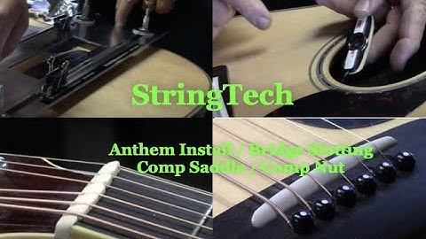 Precision Acoustic Guitar Setup@StringTechWorkstations
