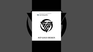 S.C.P LOGO MONOGRAM #logoart #logodesign #monogram #art #shorts