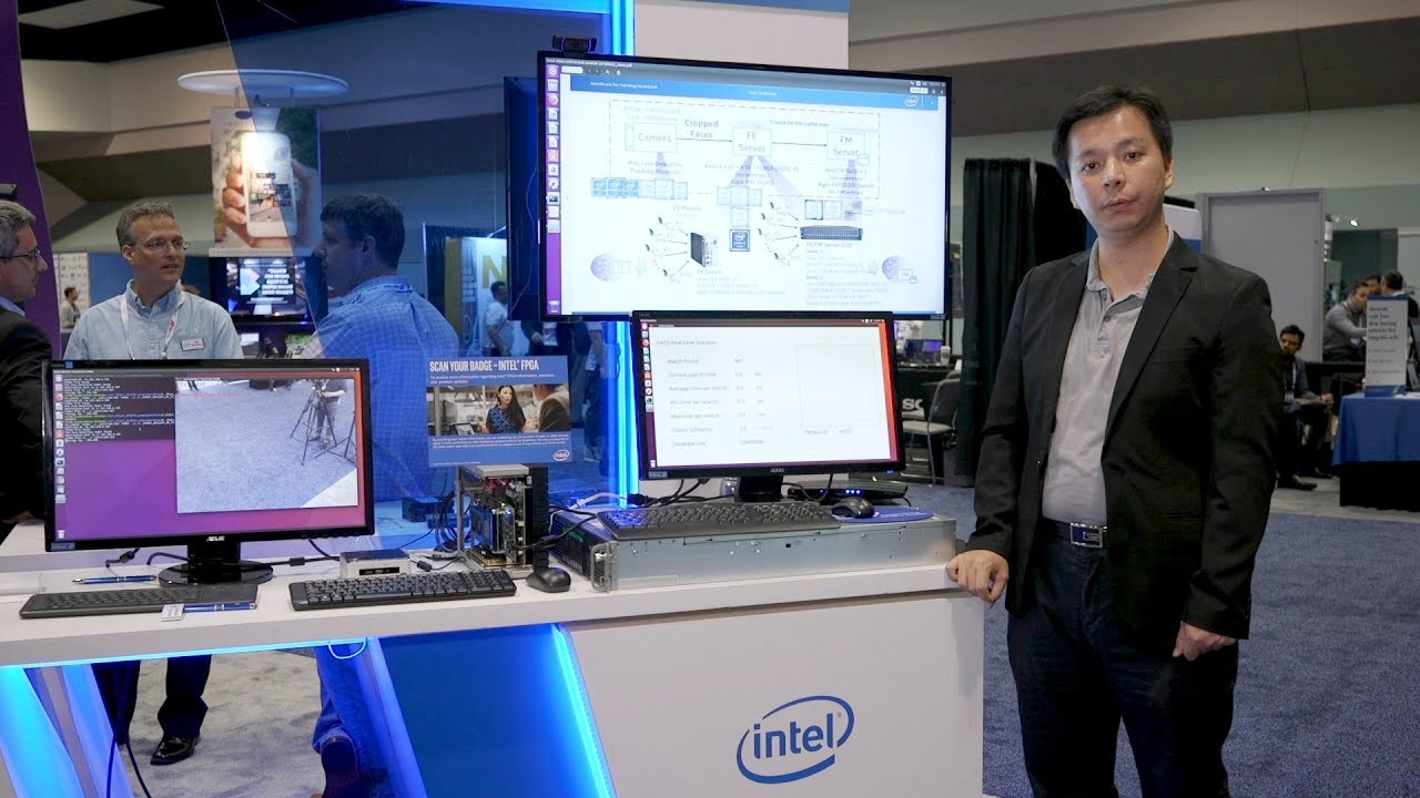Intel Demonstration of Scalable Deep Learning-based Face Detection and Recognition with FPGAs