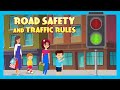 ROAD SAFETY &amp; TRAFFIC RULES | Tia &amp; Tofu Lessons | English Stories | Learning Stories for Kids