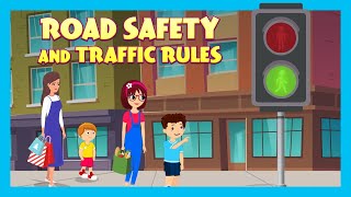 ROAD SAFETY & TRAFFIC RULES | Tia & Tofu Lessons | English Stories | Learning Stories for Kids screenshot 3