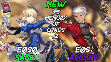 E0S0 Saber & E0S1 Archer | NEW 3.5 Memory of Chaos 12 | Honkai: Star Rail (HSR)