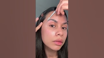 How to Fake a Brow Lamination #beauty #beautyhacks #browlamination #makeuphacks