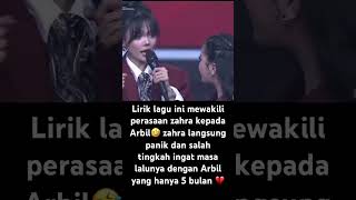 The S Of This Song Represent Zahras Feelings For Arbil da7 indosiar zahrada7 arbilda7 