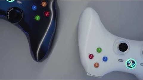 Xbox Controllers Packshot   3ds Max